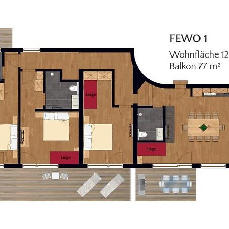 Ferienhof Ausserbrente Tux Luaran gambar